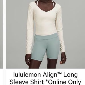 Lululemon Align Long sleeve